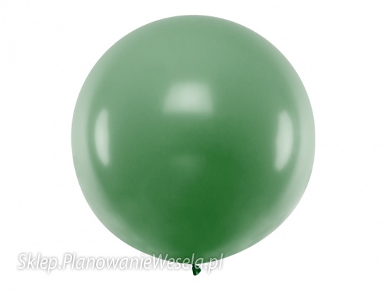 Balon okrągły 1m, Pastel Dark Green