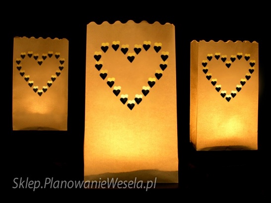 Dekoracyjne Lampiony Papierowe kpl.10szt Wzór-4