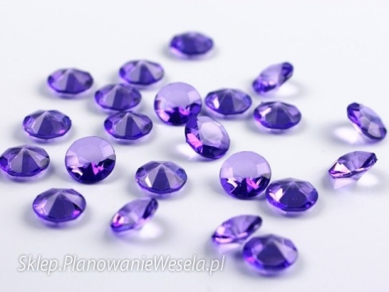 Diamentowe konfetti - ADC12-014 - Fiolet (1opk)