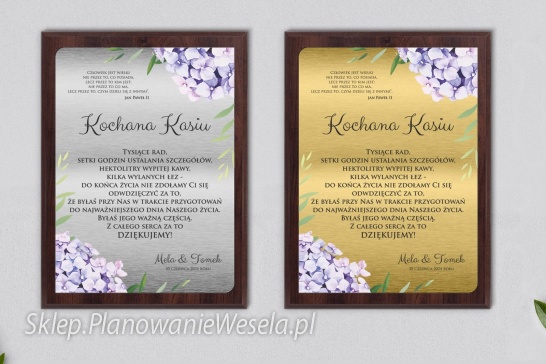 DYPLOM ŚLUBNY DLA ŚWIADKÓW F&F