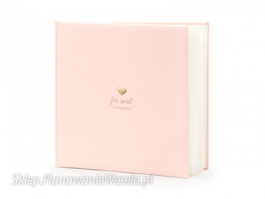 Księga Gości For sweet memories  (22 kartki)