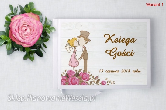 Księga gości - Naturalna Miłość 18 wzorów