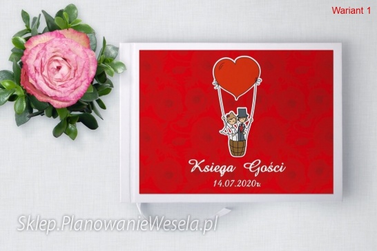 Księga gości - Zakochani 18 wzorów