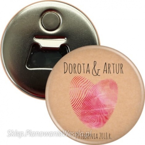 Magnes z otwieraczem EcoLove - G16071mo