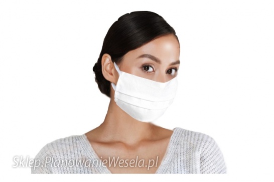 Maseczka ochronna z gumką Maska  bawełniana