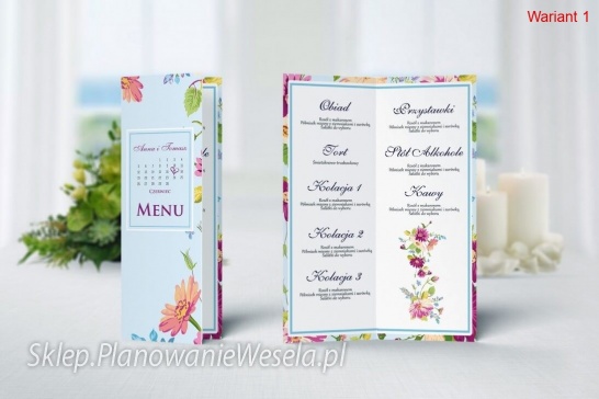 Menu - NASZ DZIEŃ 18 wzorów
