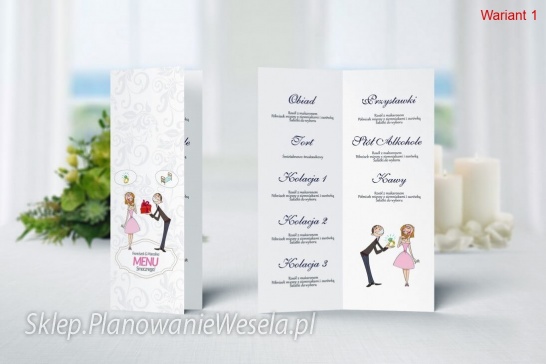Menu - Szalona Miłość 18 wzorów