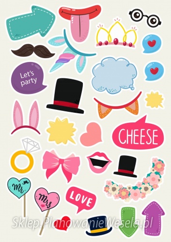 NAKLEJKI DO KSIĘGI GOŚCI  N9