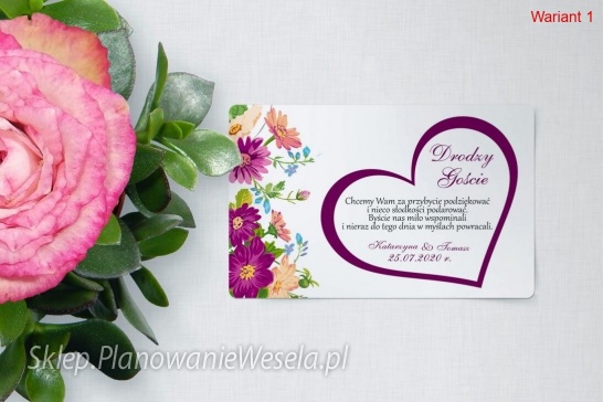 Naklejki na ciasto - Serca Kwiat 18 wzorów