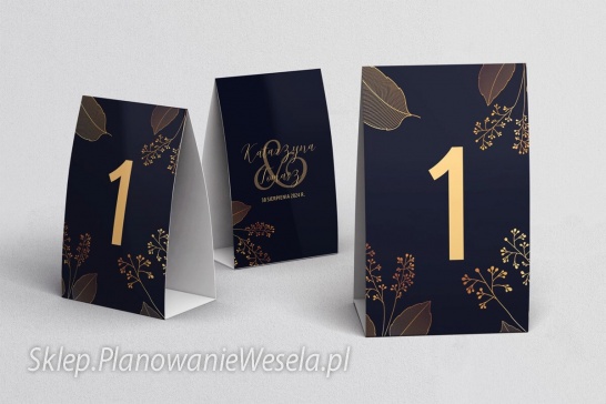 Numery na stół Goldish