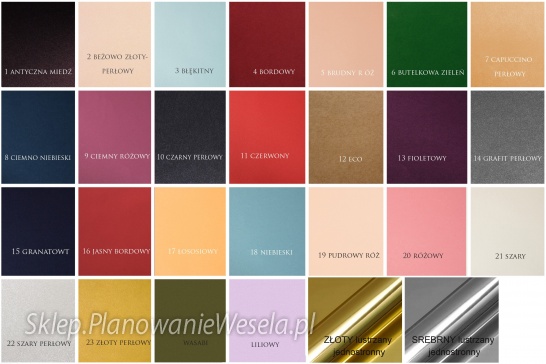 Papier ozdobny pod zaproszenie