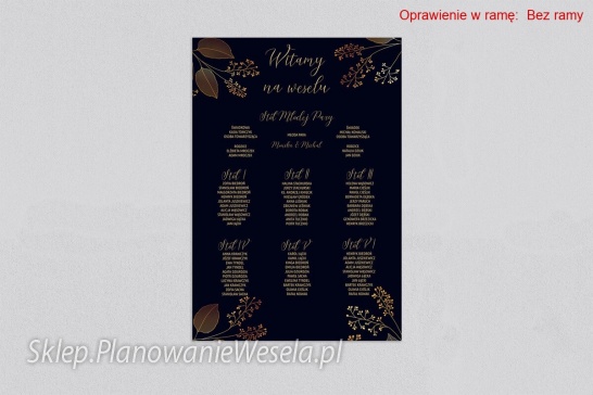 Plan Stołów Goldish