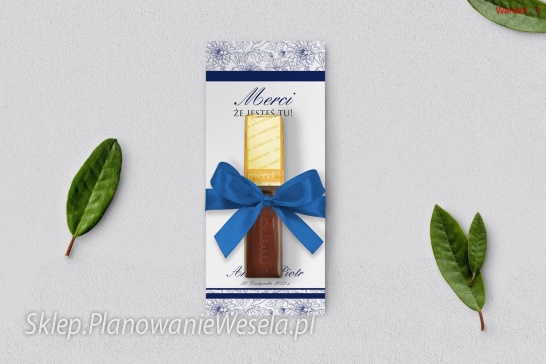 Podziękowanie MERCI - Ornaments wzory