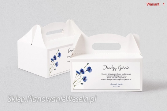 Pudełka na ciasto Sweet Love - 18 wzorów