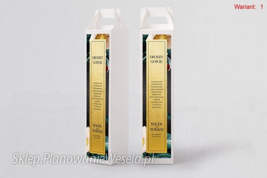 Pudełko na alkohol  Amore - 4 wzory