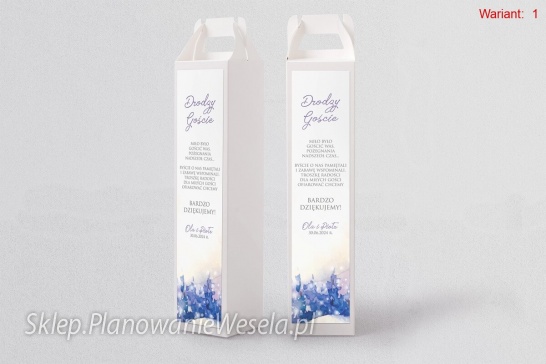 Pudełko na alkohol  Gaja - 7 wzorów