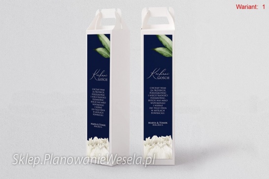 Pudełko na alkohol  Loveletter - 6 wzorów