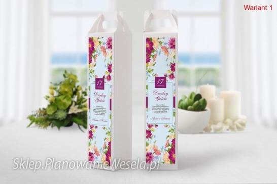 Pudełko na alkohol - NASZ DZIEŃ 18 wzorów