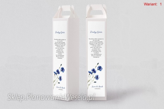 Pudełko na alkohol Sweet Love - 18 wzorów