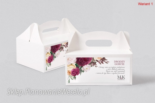 Pudełko na ciasto  Fabello - 3 wzory