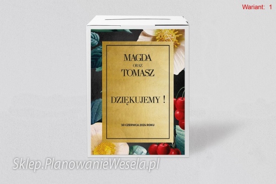 Pudełko na koperty Amore - 4 wzory