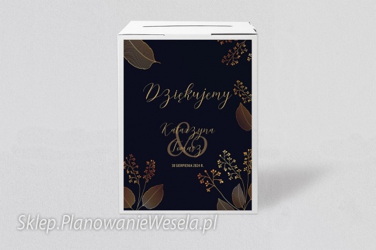 Pudełko na koperty Goldish