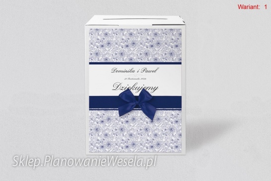 Pudełko na koperty - Ornaments 12 wzorów