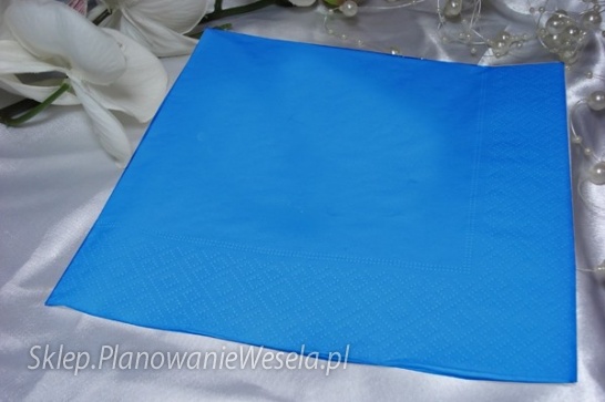 Serwetka jednokol. - 800 Niebieska (kpl. 20szt)