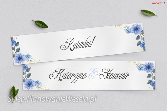 Tablice Rejestracyjne 2 szt. - Wianki wzory