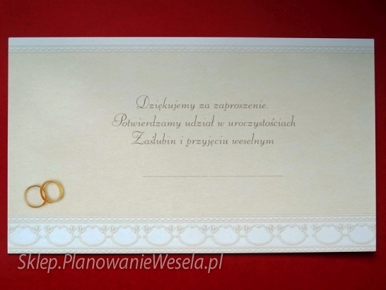 WKŁADKA - ''POTWIERDZENIE 5'' - DG  (1szt)