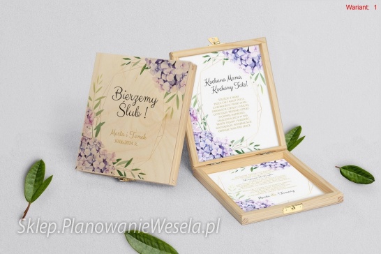 Zaproszenie/błogosławieństwo naturalne F&F