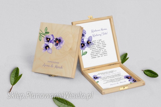 Zaproszenie/błogosławieństwo naturalne Sweet Dream 3