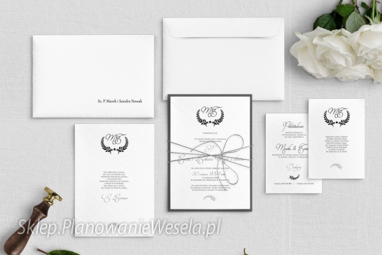 Zaproszenie jednokartkowe Alloro - 3