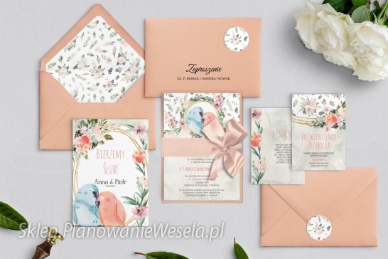 Zaproszenie jednokartkowe Animals - 3