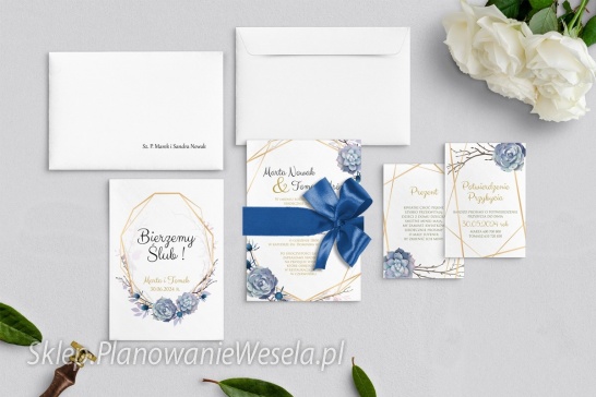 Zaproszenie jednokartkowe F&F- Motyw 6