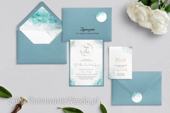 Zaproszenie jednokartkowe  Glamour 3