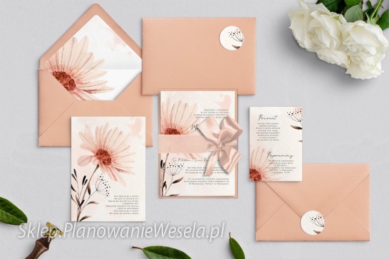 Zaproszenie jednokartkowe Natalie 1