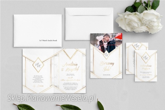 Zaproszenie składane Photo 1