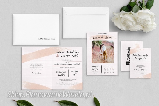 Zaproszenie składane Photo 3