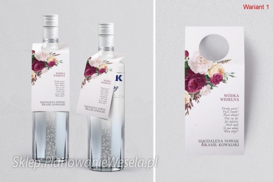 Zawieszka na butelkę  Fabello - 3 wzory