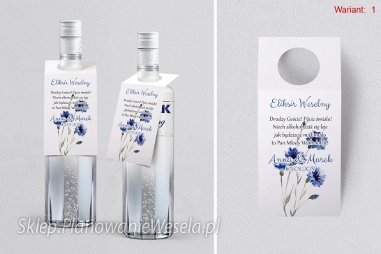 Zawieszka na alkohol Sweet Love - 18 wzorów