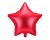 Balon foliowy Gwiazdka, 48cm, czerwony