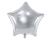 Balon foliowy Gwiazdka, 70cm, srebrny