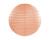 Lampion papierowy 35cm j.brzoskwinia LAP35-075J