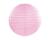 Lampion papierowy 35cm j.różowy LAP35-081J